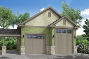 Traditional Exterior - Front Elevation Plan #124-990