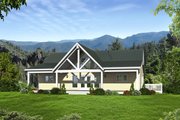 Country Style House Plan - 2 Beds 2.5 Baths 1500 Sq/Ft Plan #932-361 