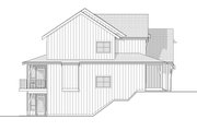 Farmhouse Style House Plan - 4 Beds 2.5 Baths 2231 Sq/Ft Plan #1114-14 Exterior 
