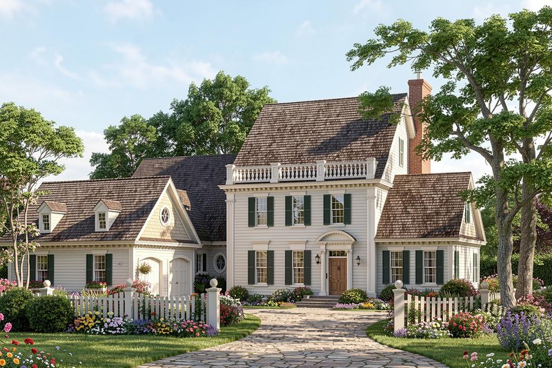 Home Plan - Southern Photo Plan #137-162