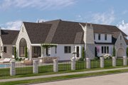 Cottage Style House Plan - 3 Beds 4 Baths 4589 Sq/Ft Plan #455-562 