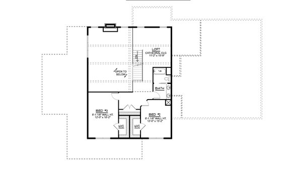 House Plan Design - Barndominium Floor Plan - Upper Floor Plan #1064-222