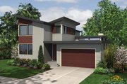 Modern Style House Plan - 3 Beds 2.5 Baths 2047 Sq/Ft Plan #48-637 