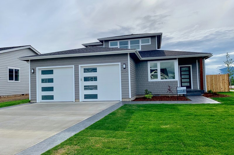 Architectural House Design - Photo 5 for Contemporary House Plan #1070-73 - 3 bed, 2.5 bath