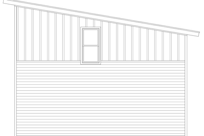 Home Plan - Exterior - Other Elevation 1 for Modern House Plan #932-744 - 2 bed, 1 bath