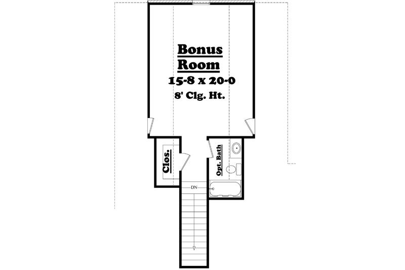 House Plan Design - Optional Bonus Level