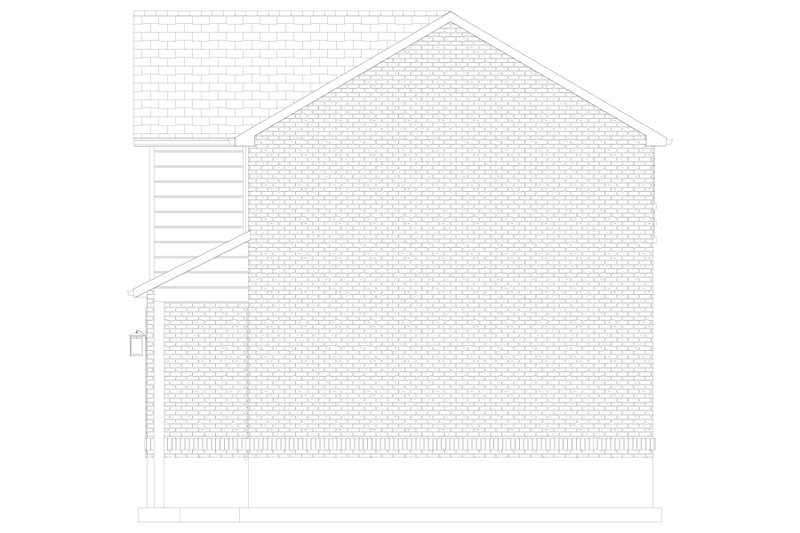 Architectural House Design - Exterior - Other Elevation 2 for Farmhouse House Plan #1060-308 - 2 bed, 2 bath