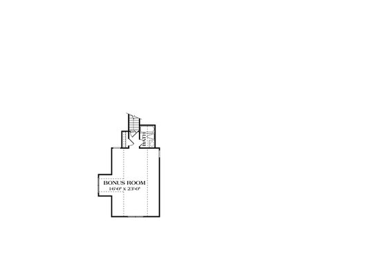 Floor Plan - Other Floor for Craftsman House Plan #453-5 - 3 bed, 3.5 bath