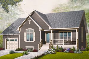Traditional Exterior - Front Elevation Plan #23-2281