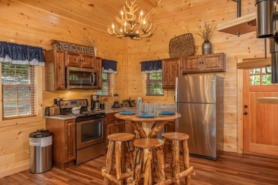 Interior - Other 7 for Cabin House Plan #123-115 - 1 bed, 1 bath