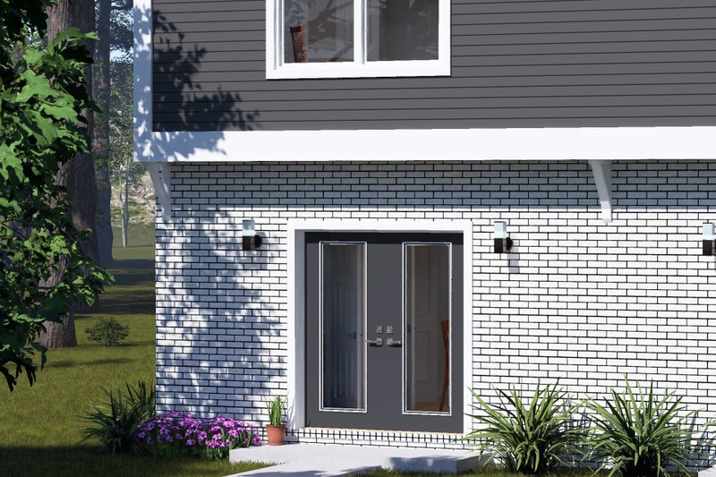 Home Plan - Exterior - Other Elevation 1 for Modern House Plan #513-2492 - 2 bed, 2.5 bath