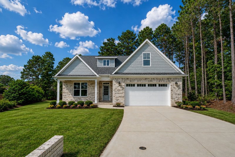 Dream House Plan - Exterior - Front Elevation 3 for Cottage House Plan #20-2315 - 4 bed, 3 bath