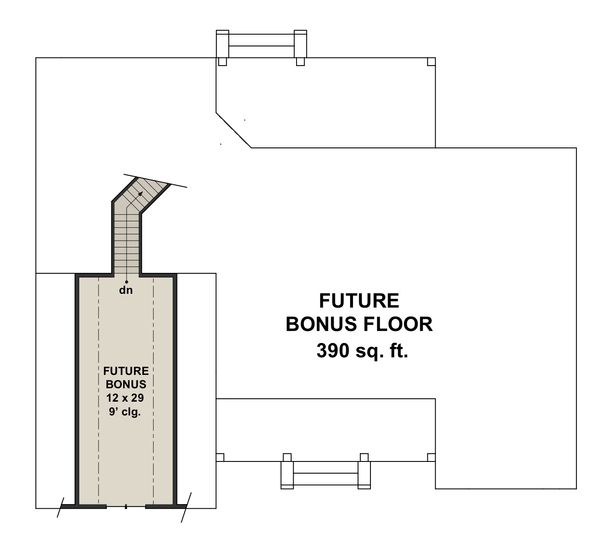 Home Plan - Optional Bonus Level