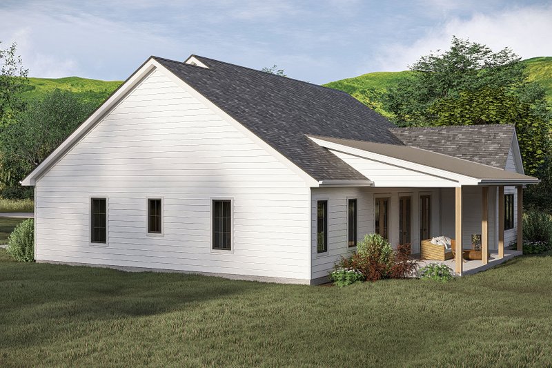 Home Plan - Exterior - Other Elevation for Farmhouse House Plan #455-736 - 3 bed, 2.5 bath