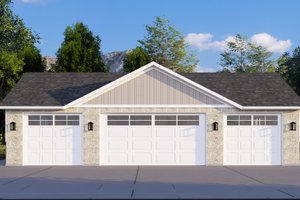 Traditional Exterior - Front Elevation Plan #1060-242
