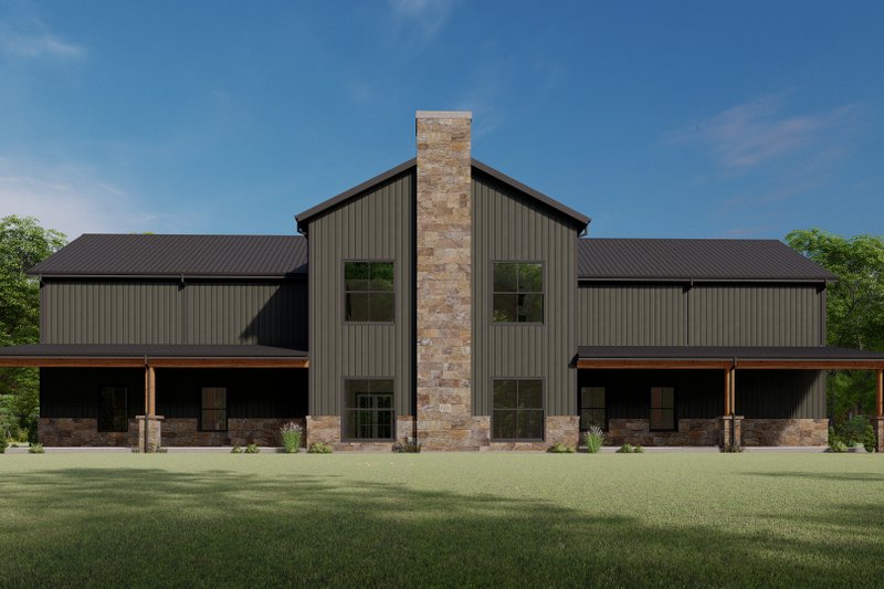 House Plan Design - Farmhouse Exterior - Front Elevation Plan #1092-54