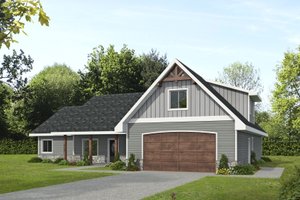 Craftsman Exterior - Front Elevation Plan #117-990