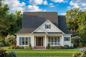 Bungalow Exterior - Front Elevation Plan #17-2410