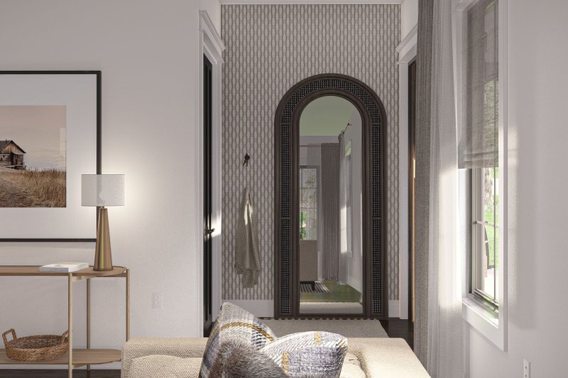 Dream House Plan - Interior - Entry for Colonial House Plan #455-491 - 3 bed, 2 bath