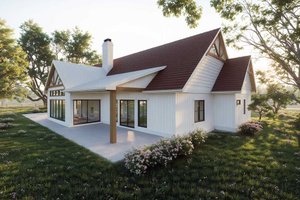 Exterior - Other Elevation 1 for Barndominium House Plan #1101-30 - 3 bed, 2.5 bath