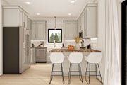 Farmhouse Style House Plan - 3 Beds 2 Baths 1381 Sq/Ft Plan #455-224 
