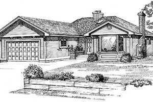 Traditional Exterior - Front Elevation Plan #47-139