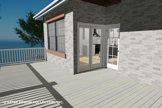 Exterior - Outdoor Living 1 for Country House Plan #930-514 - 4 bed, 3 bath