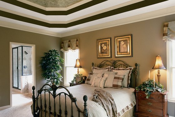 Interior - Master Bedroom for Country House Plan #927-8 - 4 bed, 3 bath