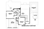 European Style House Plan - 3 Beds 2.5 Baths 2549 Sq/Ft Plan #81-885 