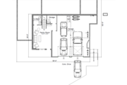 Modern Style House Plan - 4 Beds 3.5 Baths 2779 Sq/Ft Plan #451-21 