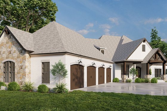 Exterior - Other Elevation for Craftsman House Plan #923-290 - 3 bed, 4.5 bath
