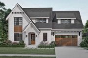 Tudor Style House Plan - 5 Beds 3 Baths 3215 Sq/Ft Plan #461-89 