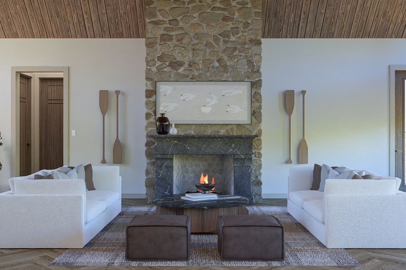 Architectural House Design - Interior - Other 3 for Prairie House Plan #455-816 - 2 bed, 2.5 bath