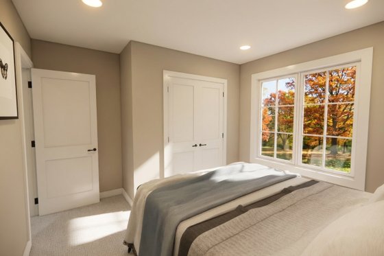Interior - Bedroom 1 for Modern House Plan #51-1516 - 3 bed, 2.5 bath