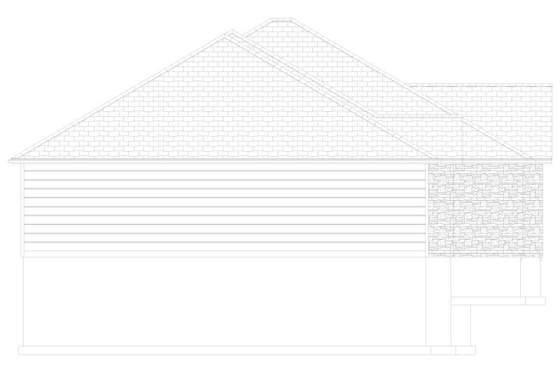 Home Plan - Exterior - Other Elevation for Traditional House Plan #1060-204 - 6 bed, 4 bath