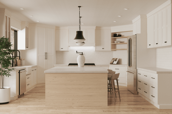 Interior - Kitchen for Traditional House Plan #119-453 - 5 bed, 4 bath