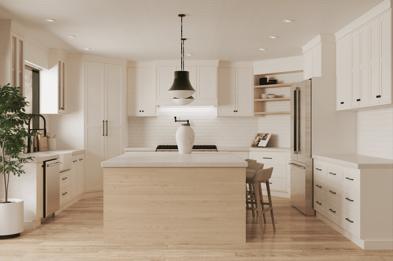 House Design - Interior - Kitchen for Traditional House Plan #119-453 - 5 bed, 4 bath