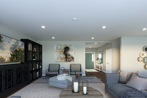 Interior - Other for Traditional House Plan #1060-208 - 4 bed, 2.5 bath