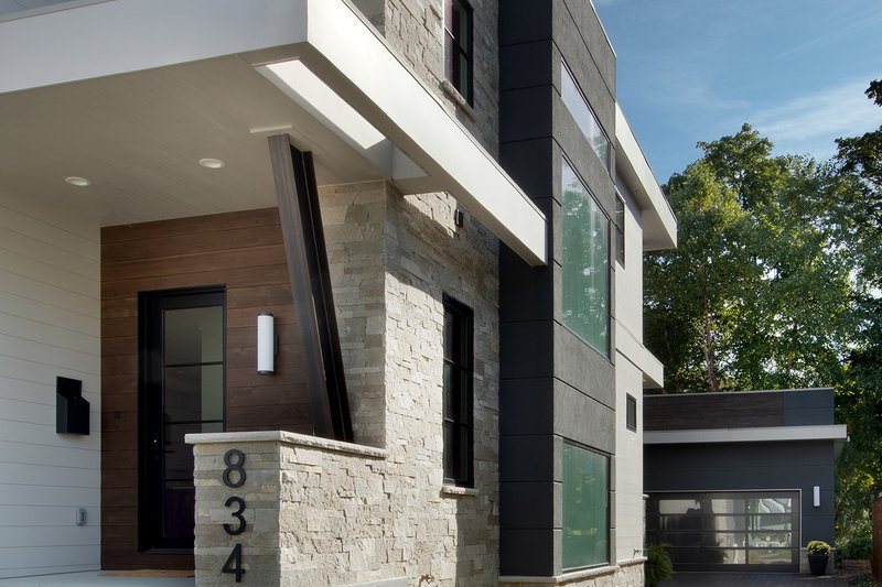 Home Plan - Exterior - Other Elevation for Contemporary House Plan #928-386 - 2 bed, 2.5 bath