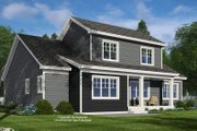 Craftsman Style House Plan - 4 Beds 3.5 Baths 2528 Sq/Ft Plan #51-1362 