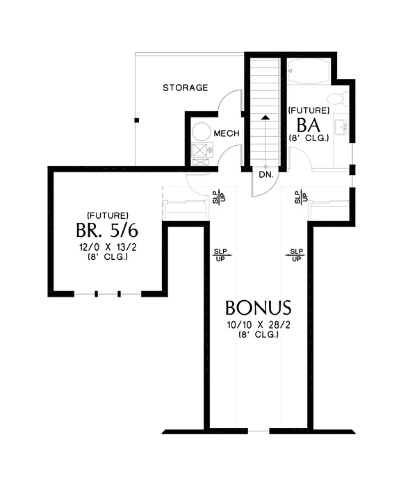 Architectural House Design - Farmhouse Floor Plan - Other Floor Plan #48-1096