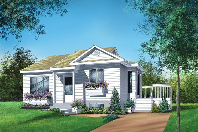 Home Plan - Traditional Exterior - Front Elevation Plan #25-199