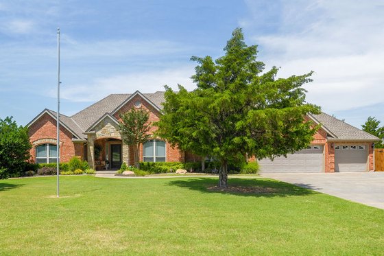 Exterior - Front Elevation 3 for European House Plan #65-379 - 4 bed, 2.5 bath