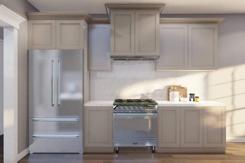 Dream House Plan - Interior - Kitchen for Traditional House Plan #17-2454 - 3 bed, 2 bath