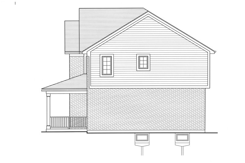 Home Plan - Exterior - Other Elevation for Traditional House Plan #46-899 - 4 bed, 2.5 bath