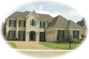 European Exterior - Front Elevation Plan #81-1551