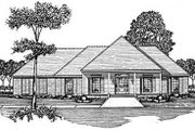 Traditional Style House Plan - 4 Beds 2.5 Baths 2057 Sq/Ft Plan #36-187 