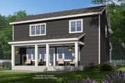 Bungalow Style House Plan - 3 Beds 3.5 Baths 2132 Sq/Ft Plan #51-1381 