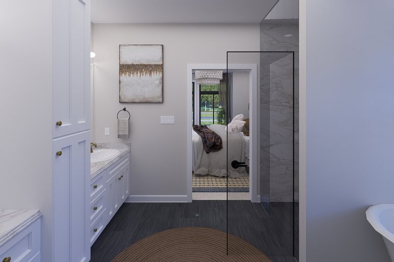 Dream House Plan - Interior - Master Bathroom 1 for Traditional House Plan #1060-288 - 4 bed, 2.5 bath