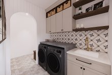 Home Plan - European Interior - Laundry Plan #23-2794